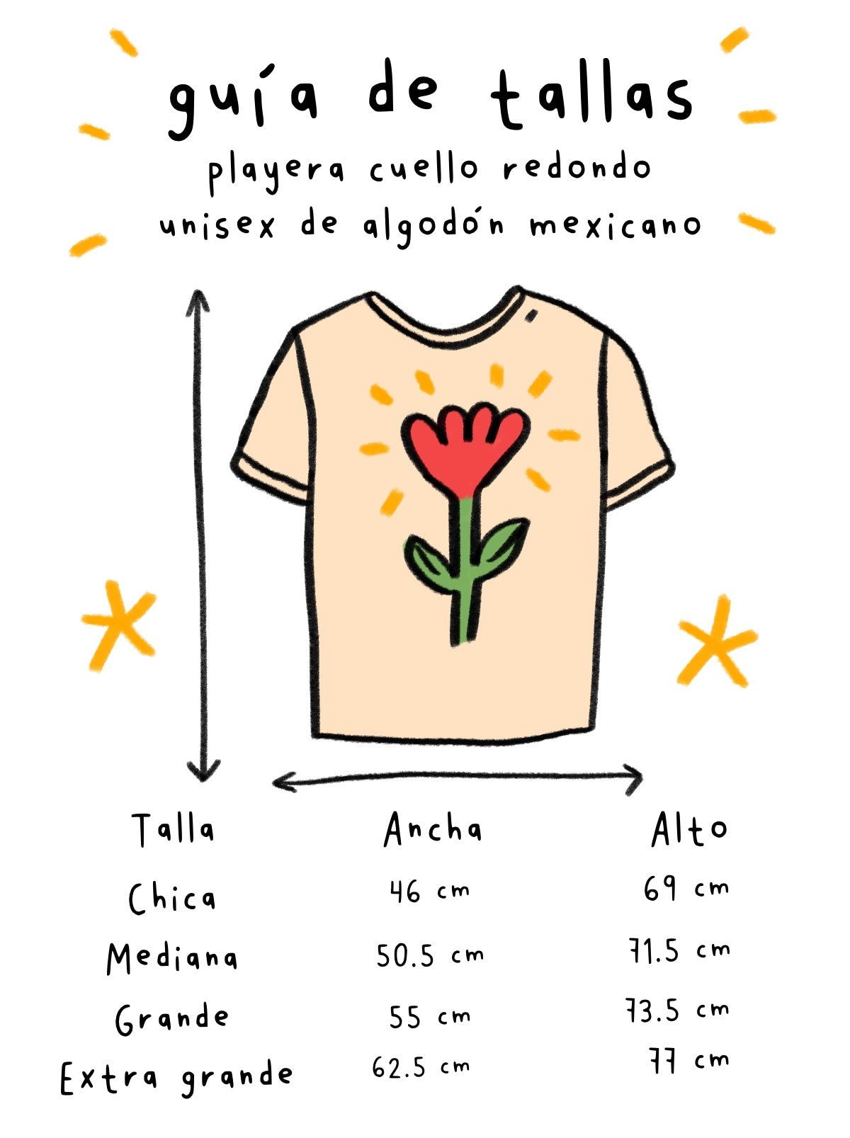 Playera flores