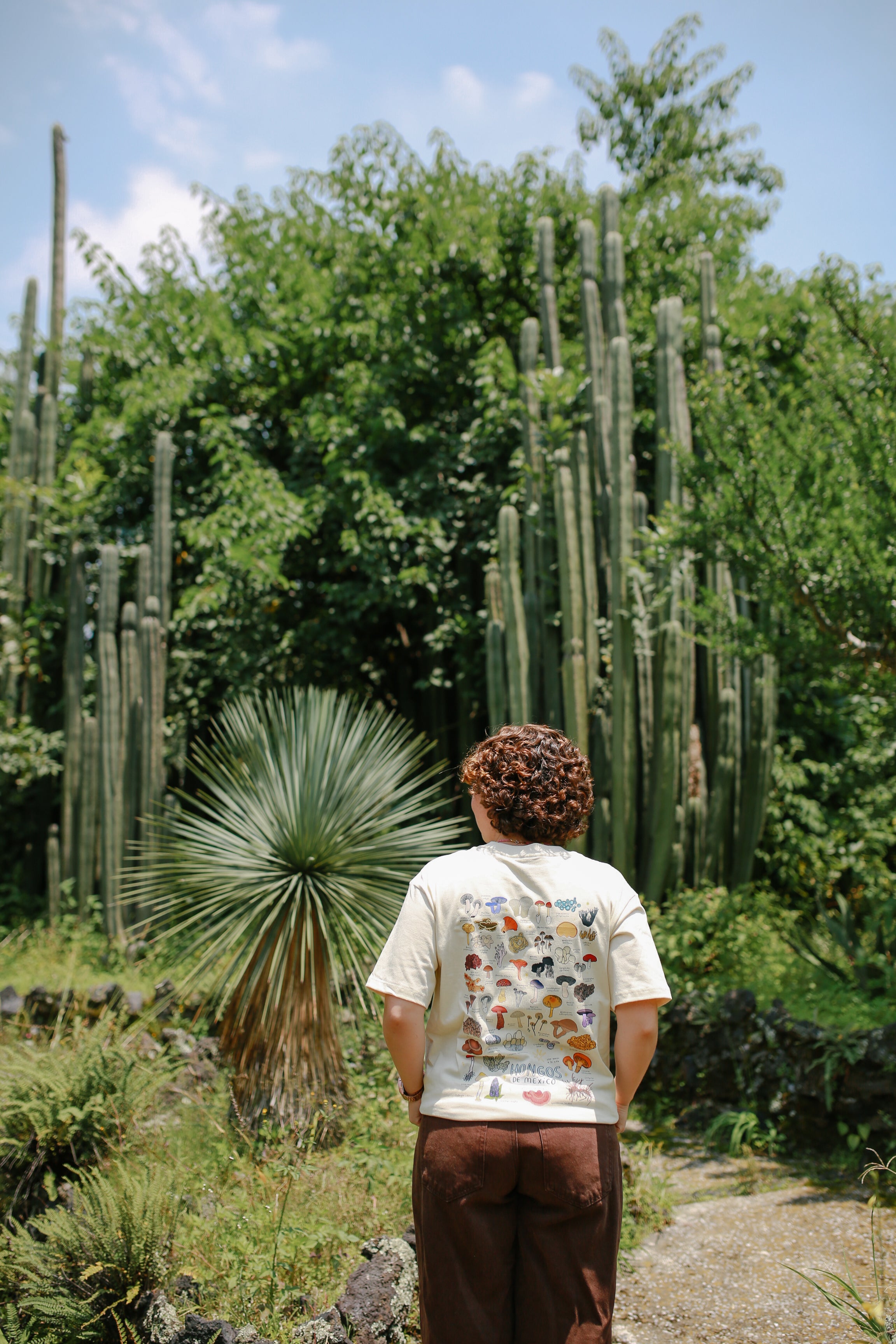 Playera hongos