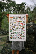 Póster textil animales y plantas CDMX